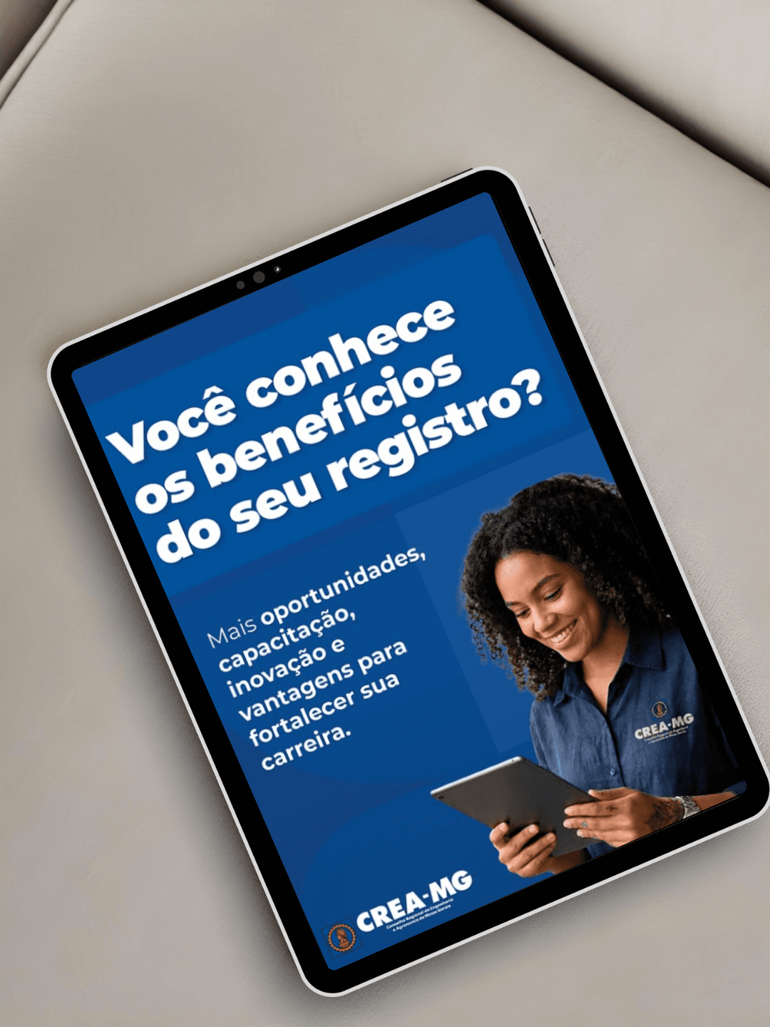 Muito além da fiscalização, o Crea-MG oferece oportunidades,